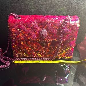 Hot pink sequin, Kurt Geiger bag
